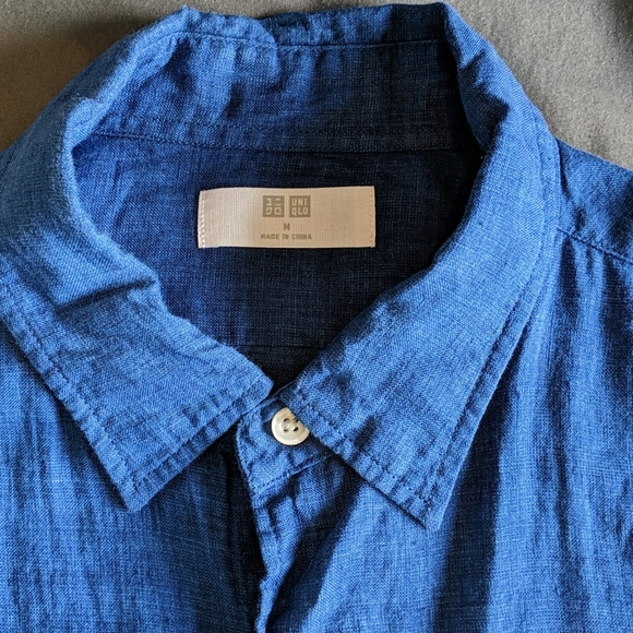 Uniqlo linen dress shirt - Picture 1 of 3
